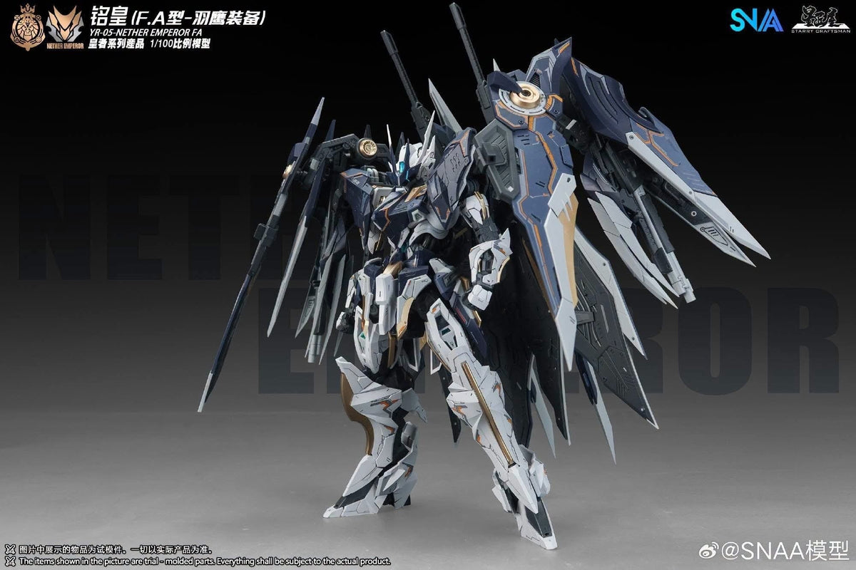 Pre-order SNAA Royal Series NETHER EMPEROR Full Armor 1/100 Scale Model Kit (Pre-Order)