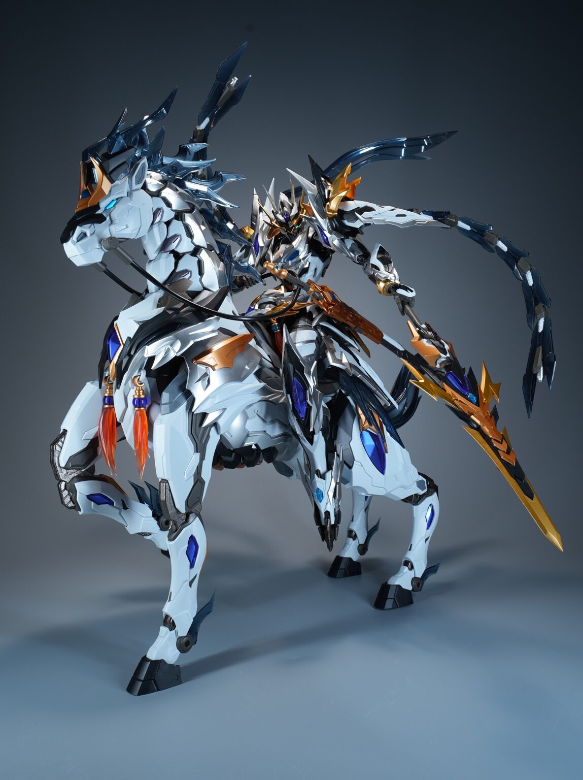 Pre-order Motor Nuclear MNP-XH05XP Zhaoyun with Moonlight Jade Lion SP Color Model Kit (Pre-Order)