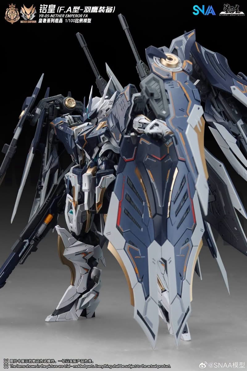 Pre-order SNAA Royal Series NETHER EMPEROR Full Armor 1/100 Scale Model Kit (Pre-Order)