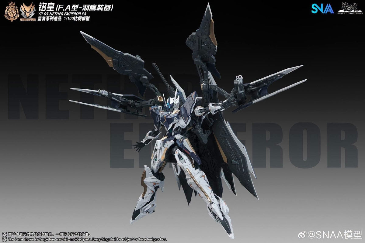 Pre-order SNAA Royal Series NETHER EMPEROR Full Armor 1/100 Scale Model Kit (Pre-Order)