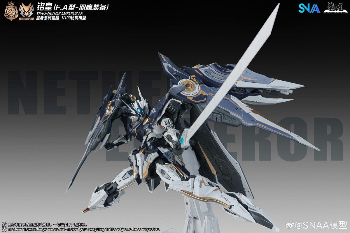 Pre-order SNAA Royal Series NETHER EMPEROR Full Armor 1/100 Scale Model Kit (Pre-Order)