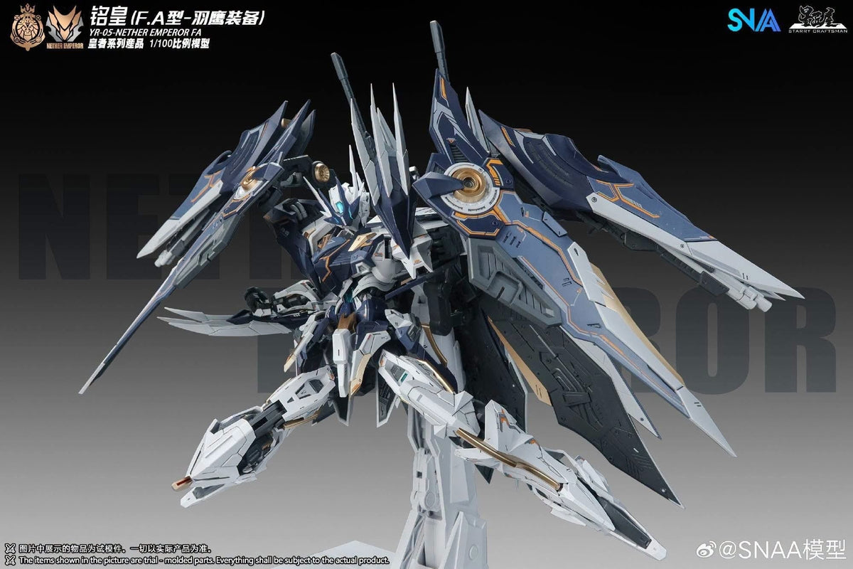 Pre-order SNAA Royal Series NETHER EMPEROR Full Armor 1/100 Scale Model Kit (Pre-Order)