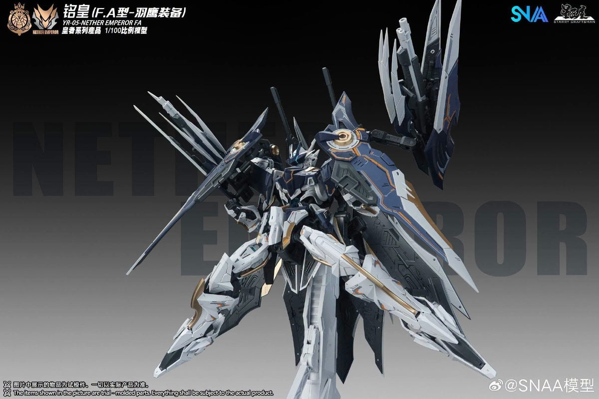 Pre-order SNAA Royal Series NETHER EMPEROR Full Armor 1/100 Scale Model Kit (Pre-Order)