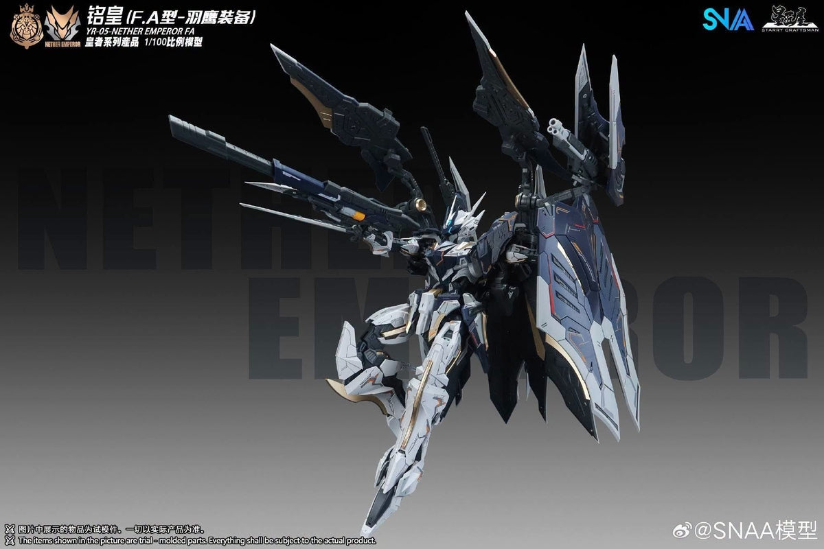Pre-order SNAA Royal Series NETHER EMPEROR Full Armor 1/100 Scale Model Kit (Pre-Order)