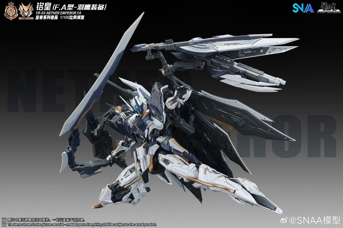 Pre-order SNAA Royal Series NETHER EMPEROR Full Armor 1/100 Scale Model Kit (Pre-Order)