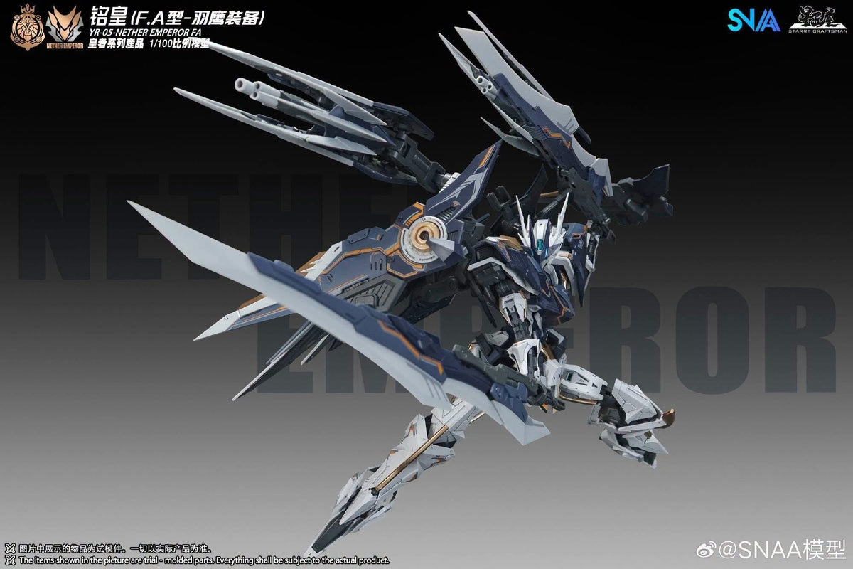 Pre-order SNAA Royal Series NETHER EMPEROR Full Armor 1/100 Scale Model Kit (Pre-Order)
