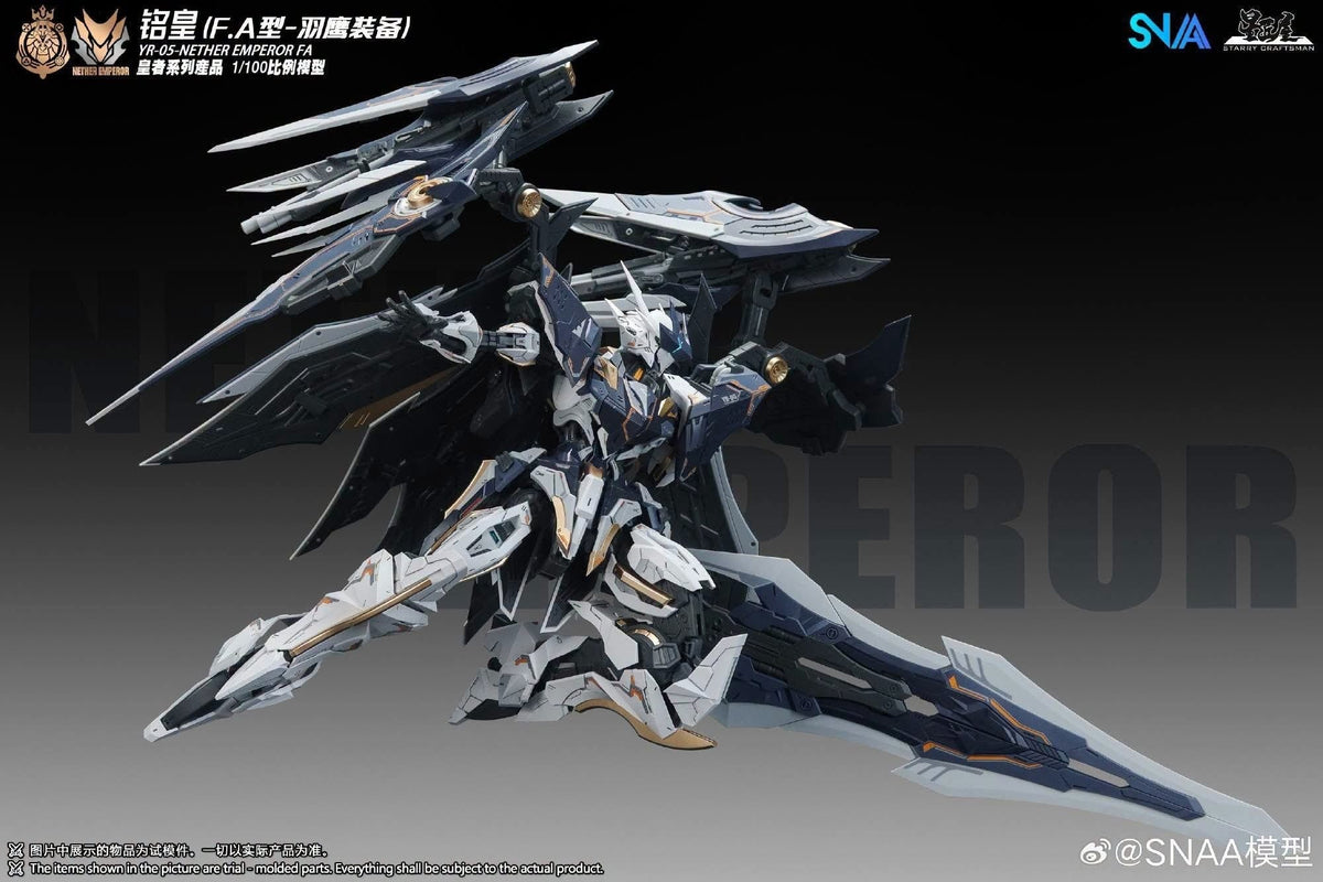 Pre-order SNAA Royal Series NETHER EMPEROR Full Armor 1/100 Scale Model Kit (Pre-Order)