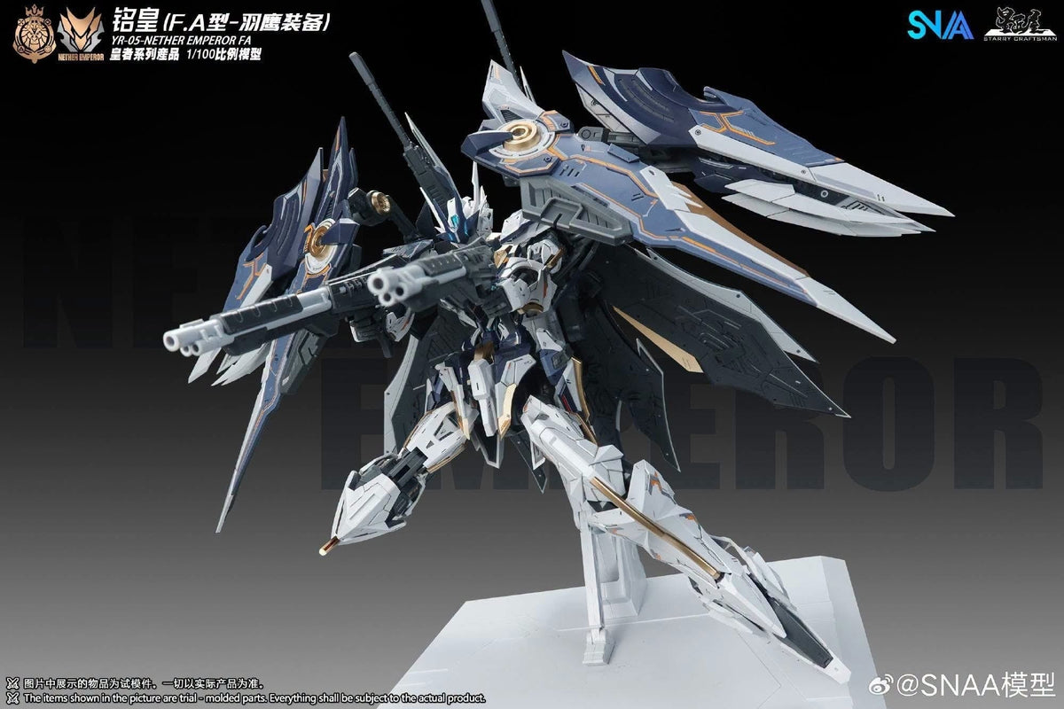 Pre-order SNAA Royal Series NETHER EMPEROR Full Armor 1/100 Scale Model Kit (Pre-Order)