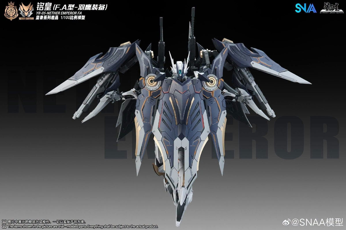 Pre-order SNAA Royal Series NETHER EMPEROR Full Armor 1/100 Scale Model Kit (Pre-Order)