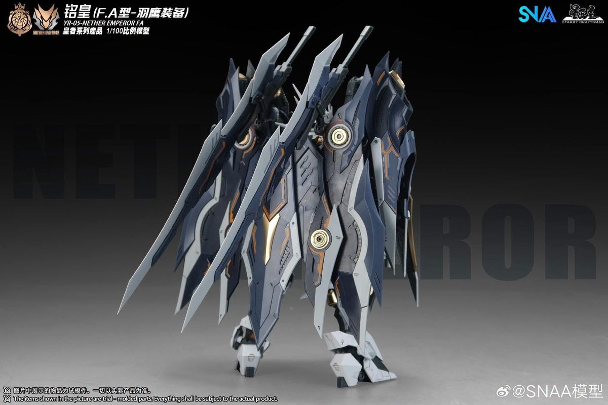 Pre-order SNAA Royal Series NETHER EMPEROR Full Armor 1/100 Scale Model Kit (Pre-Order)