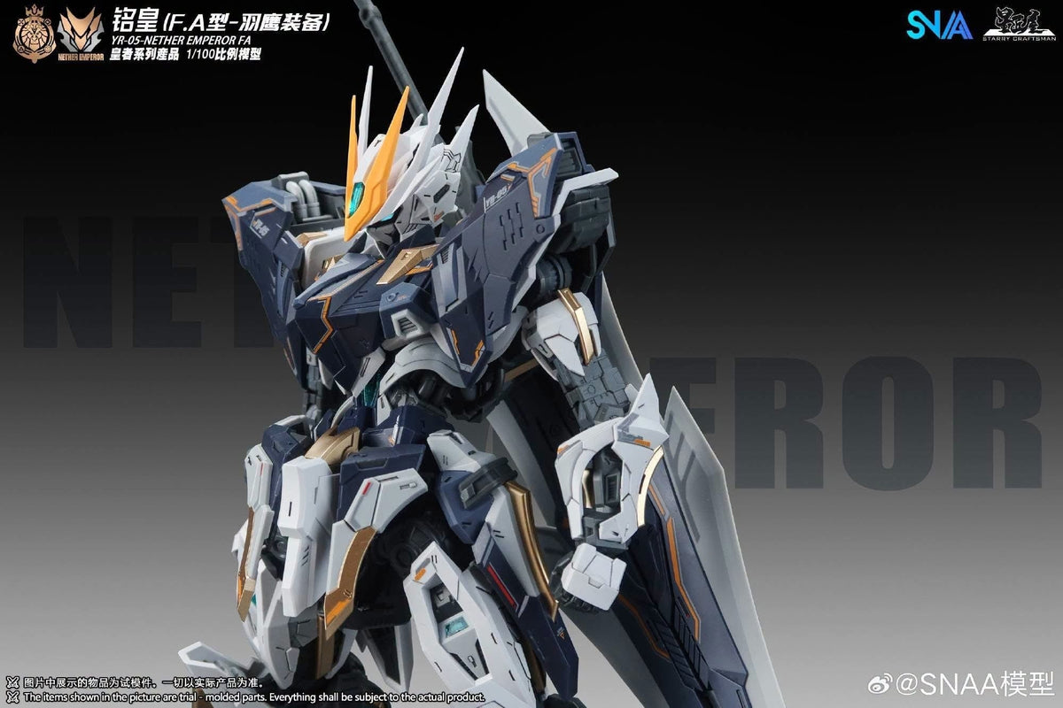 Pre-order SNAA Royal Series NETHER EMPEROR Full Armor 1/100 Scale Model Kit (Pre-Order)