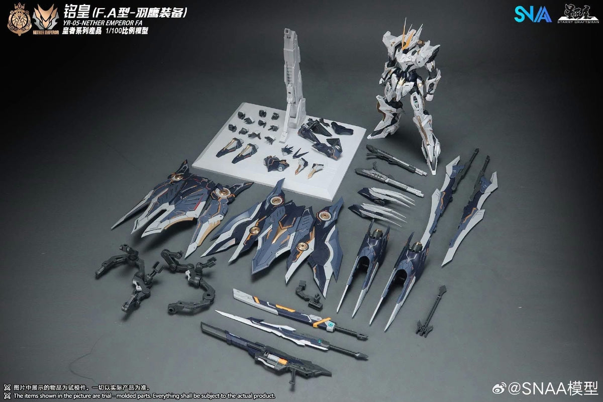 Pre-order SNAA Royal Series NETHER EMPEROR Full Armor 1/100 Scale Model Kit (Pre-Order)