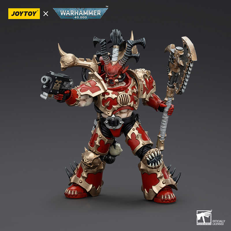 JOYTOY Warhammer 40,000 World Eaters Lord Invocatus 1/18 Scale Action Figure