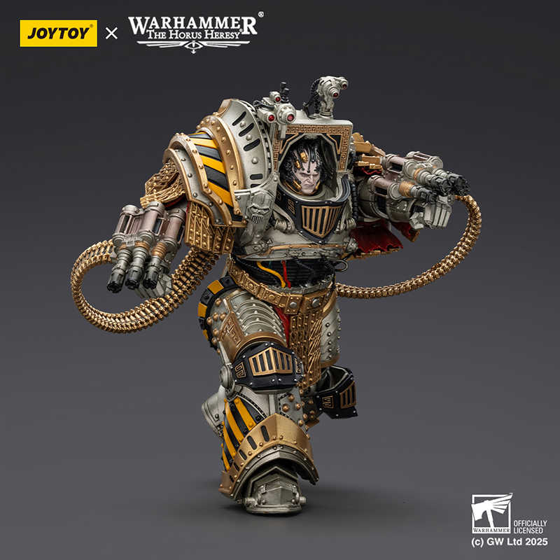 JOYTOY Warhammer: The Horus Heresy Iron Warriors Perturabo, Primarch of the IV Legion, Action Figure