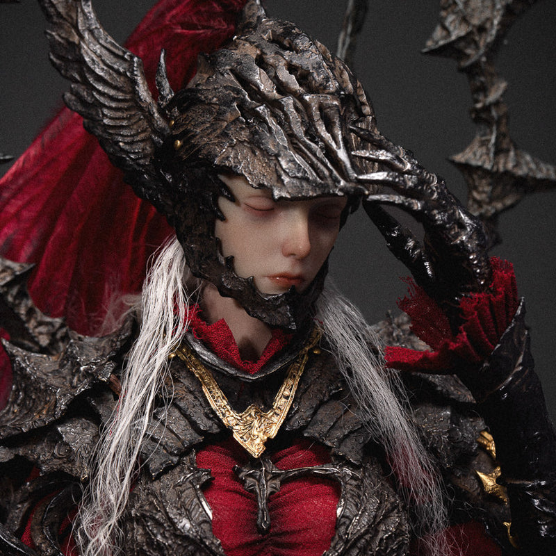 POPCOSTUME Limited Edition 1/6 Scale Rose Knight: Thorn-Covered Crown, Full Copper Armor
