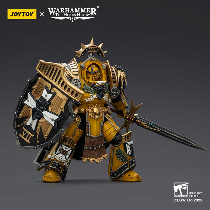 JOYTOY Warhammer: The Horus Heresy Imperial Fists Legion Praetor in Terminator Armour 1/18 Scale Action Figure