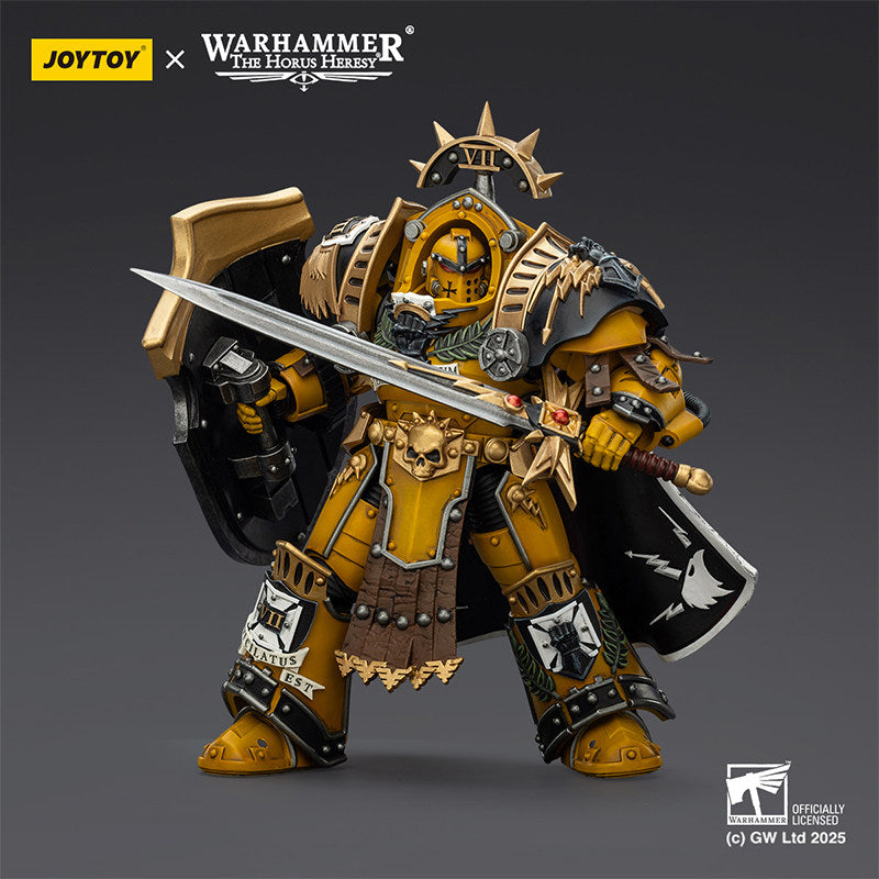 JOYTOY Warhammer: The Horus Heresy Imperial Fists Legion Praetor in Terminator Armour 1/18 Scale Action Figure