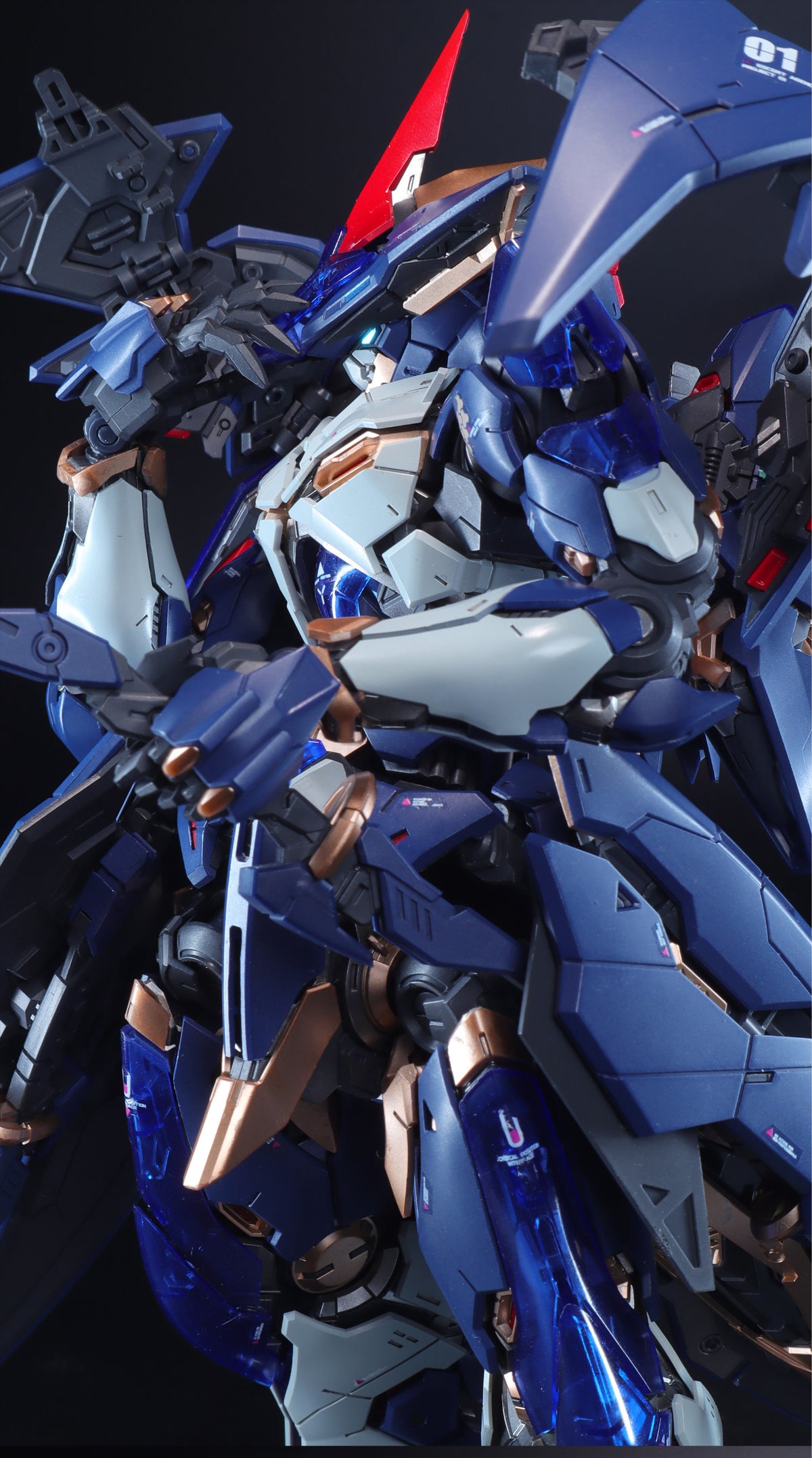Burning Steel Heavy Industry DP-H01 DP Escort Agency Ling Yao 1/100 Scale Model Kit