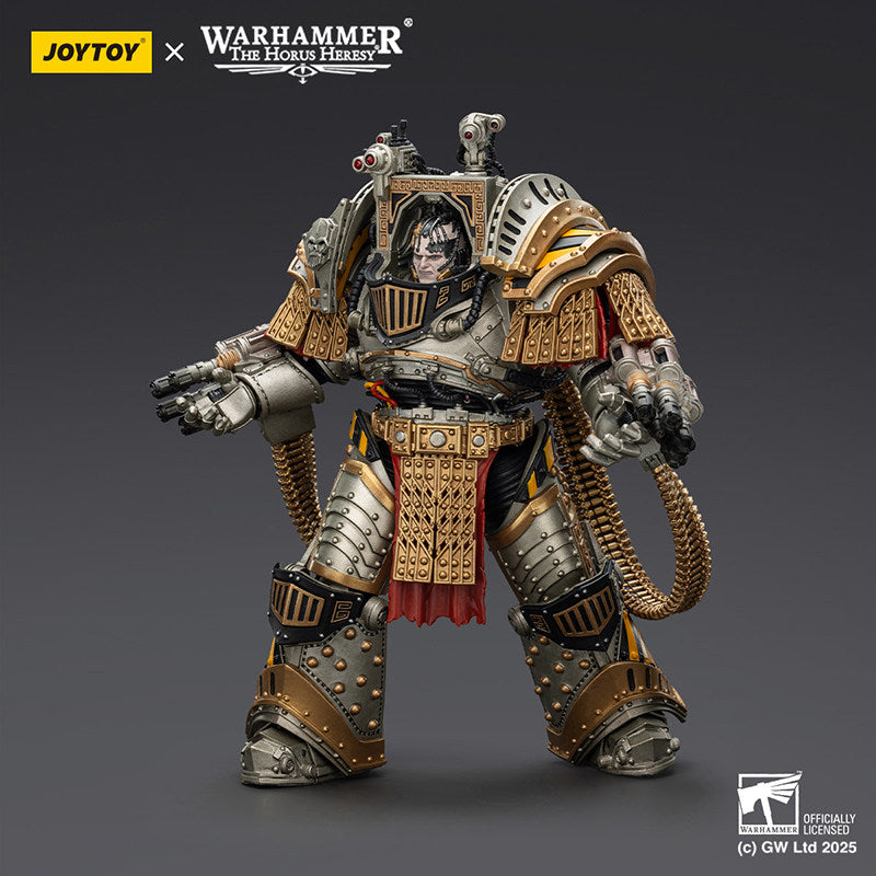 JOYTOY Warhammer: The Horus Heresy Iron Warriors Perturabo, Primarch of the IV Legion, Action Figure