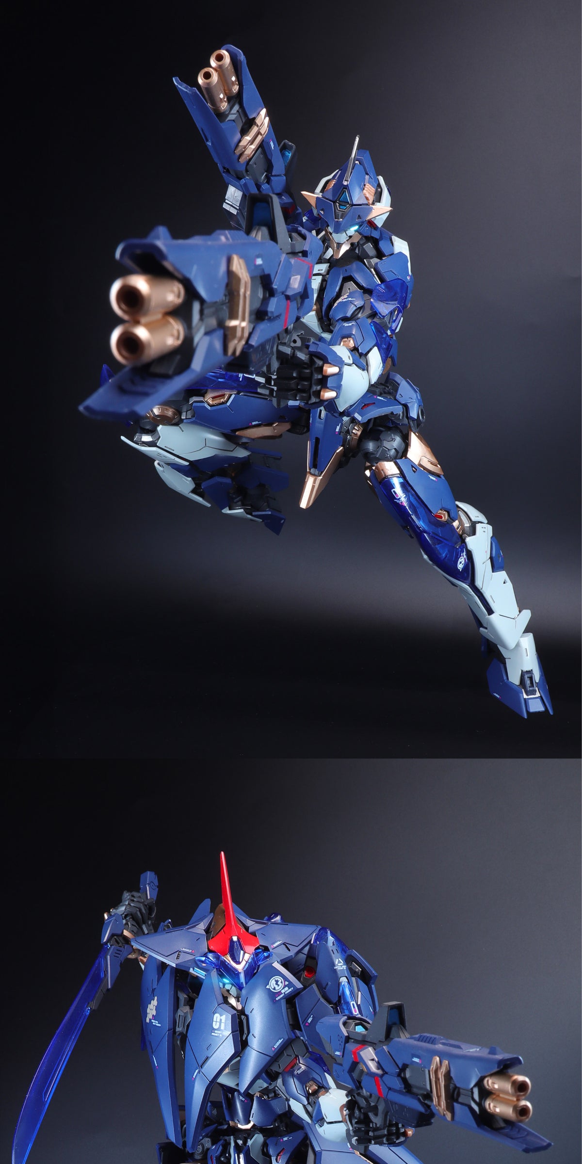 Burning Steel Heavy Industry DP-H01 DP Escort Agency Ling Yao 1/100 Scale Model Kit