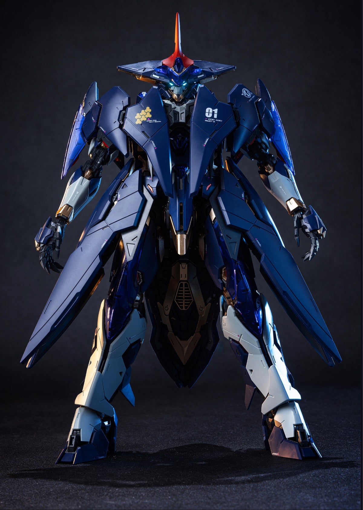 Burning Steel Heavy Industry DP-H01 DP Escort Agency Ling Yao 1/100 Scale Model Kit
