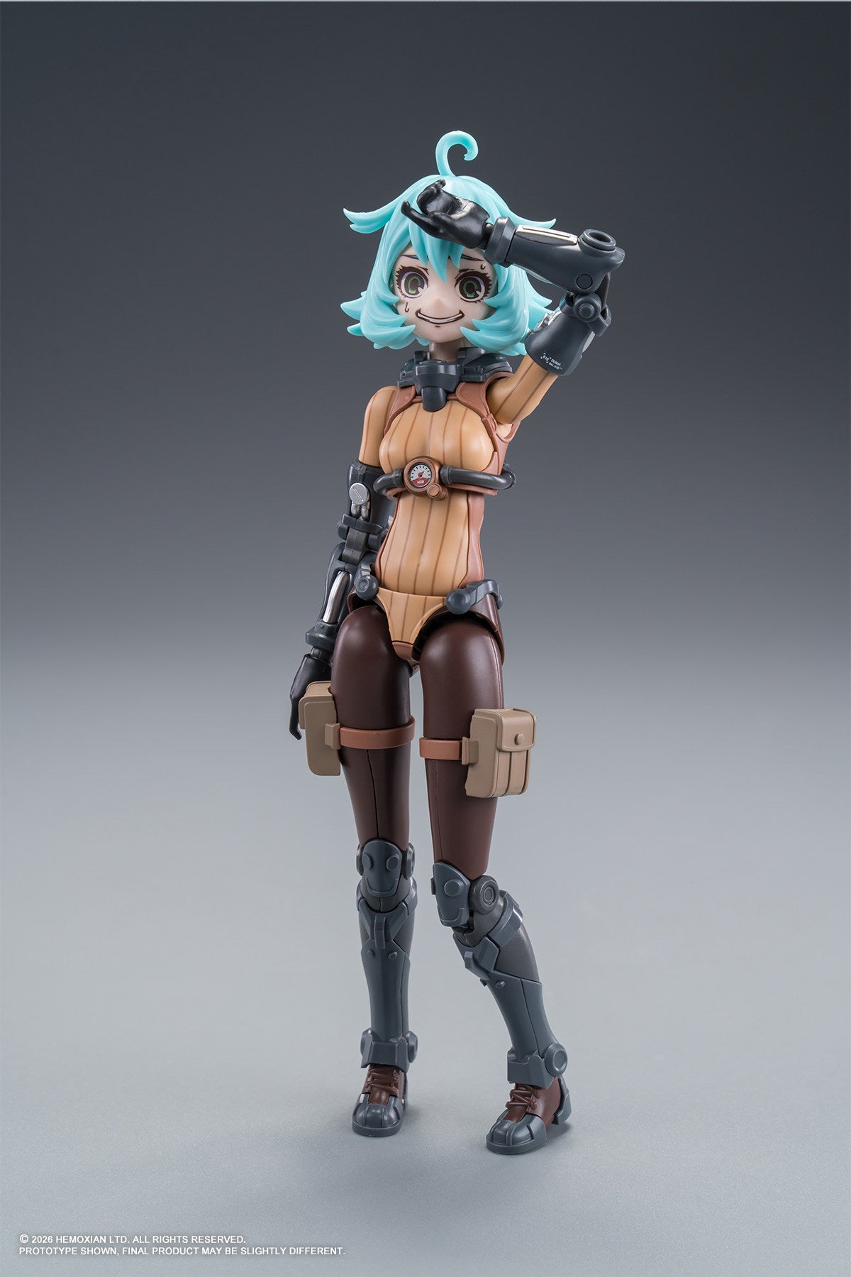 HEMOXIAN Rusted Brier Rhande Koskinen 1/12 Scale Original Mecha Girl Model Kit